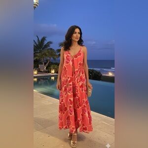 LOFT Floral Print Sundress Women's Pink Size 00P